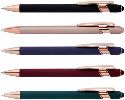 Rose Gold (Rubber) Pens